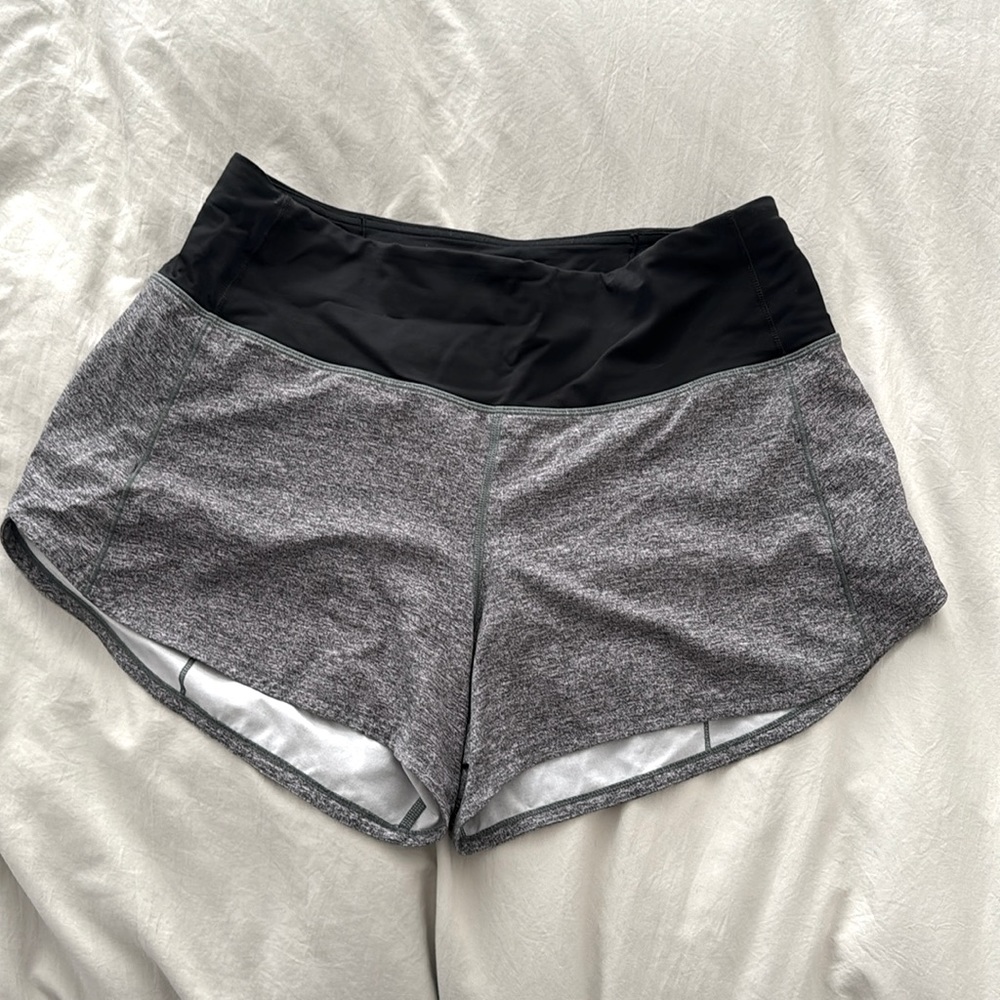 Lululemon speed up HR lined 4” short
